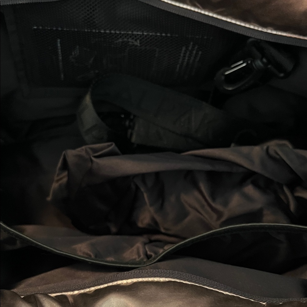 Calpak Metallic Rose Gold Lukka Tote Bag - Picture 2 of 4
